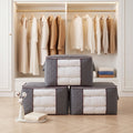Non-Woven Quilt Storage Bags, 60 x 40 x 35 cm, 3 Pack