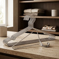 Ultra-Thin Stainless Steel Wire Hangers, 16.5 in, 10 Pack