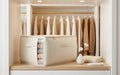 70L Cotton Canvas Storage Bag with Clear Window and Handles