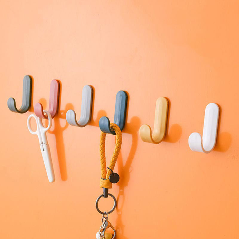Self-Adhesive Towel Hook for Wall or Door, No Drilling