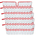 Double-Sided Washable Flip Mop Pads, 5-Pack
