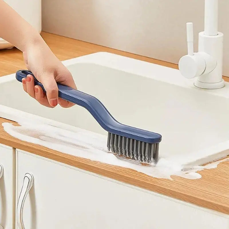 Angled Floor Gap and Window Track Cleaning Brushes, Set of 2