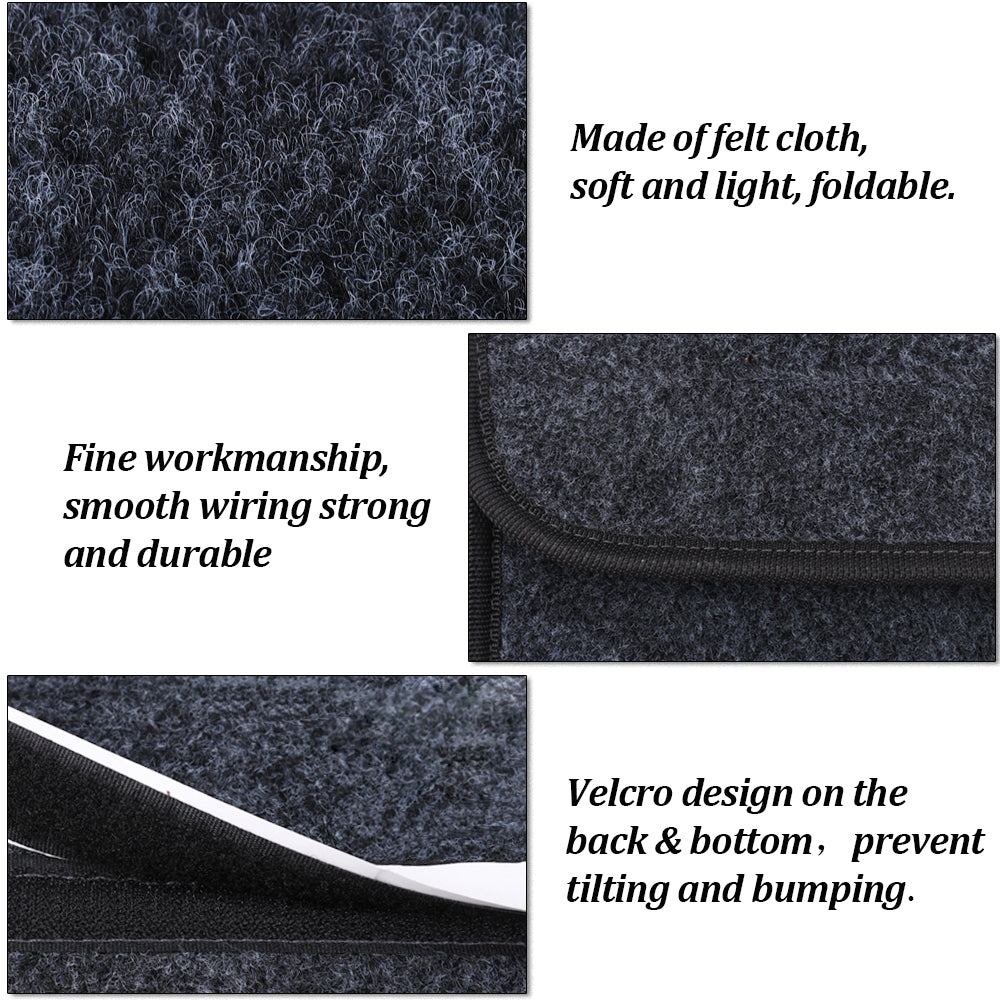 Felt Car Trunk Storage Box, 3 Sizes