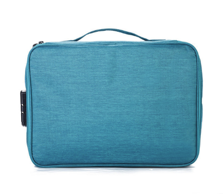 Polyester Travel Document Organizer Bag