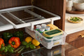 Pull-Out Refrigerator Drawer Organizer Box