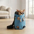 Adjustable Legs-Out Pet Sling Carrier, Small, Light Blue