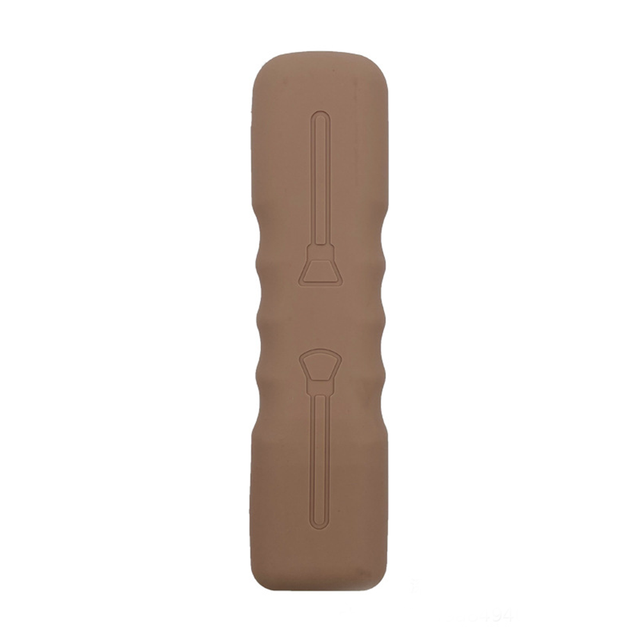Waterproof Silicone Travel Makeup Brush Holder, 4 Colors