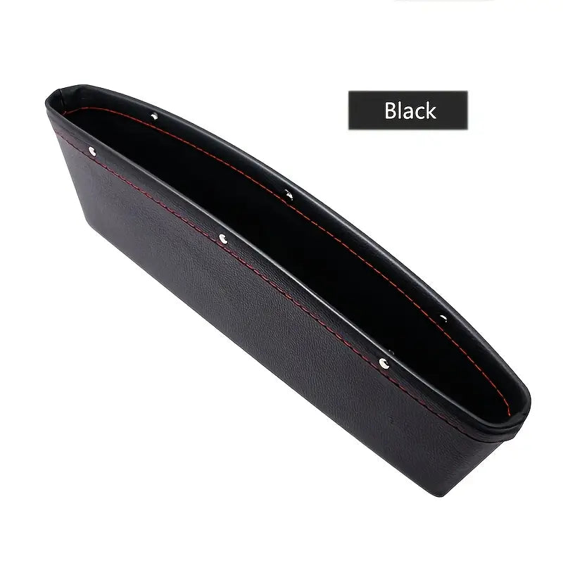 Waterproof Leather Car Seat Organizer with Adjustable Pockets