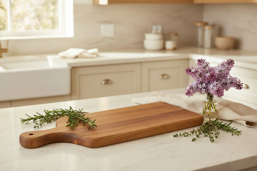 Acacia Bread Board - Clean