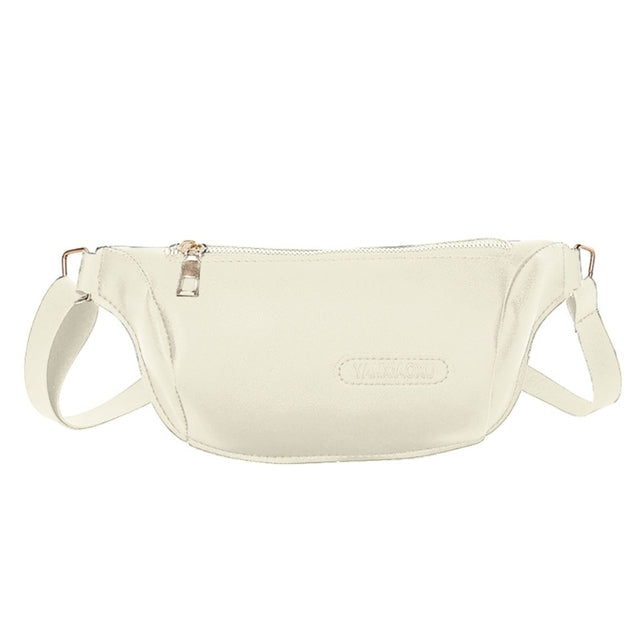 PU Leather Fanny Pack and Chest Bag for Women