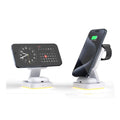 3-in-1 Wireless Charging Station with Sleep-Friendly Light, 15W
