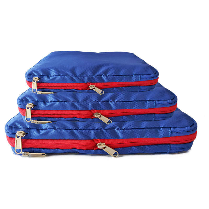Compression Travel Packing Bag, Nylon, Gray or Black