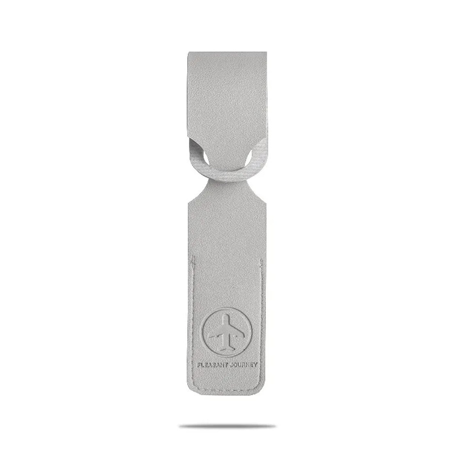 Ultra-Light Luggage Tag with Privacy Cover, Embossed or Blank