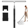 Telescoping Shower and Window Squeegee with Extension Pole