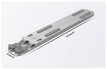 Foldable Aluminum Laptop Stand for 7 to 15 in Laptops, Black or Silver