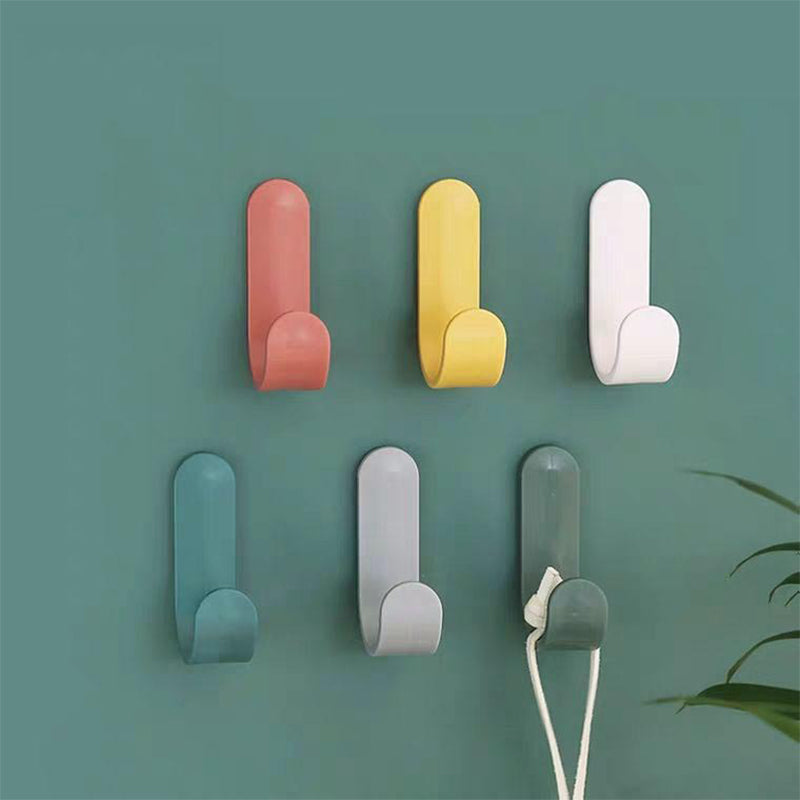 Self-Adhesive Towel Hook for Wall or Door, No Drilling