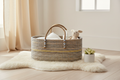 Baby Diaper Caddy Organizer Basket – EVERVESTA Luxury