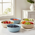 Bamboo Bowls - With Fruits and Vegetables