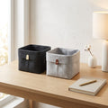Felt Desktop Storage Basket for Cosmetics and Jewelry