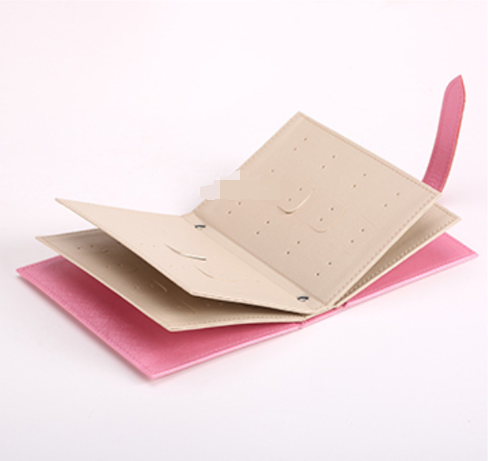 PU Leather Earring and Jewelry Box, 18.5 x 14 cm
