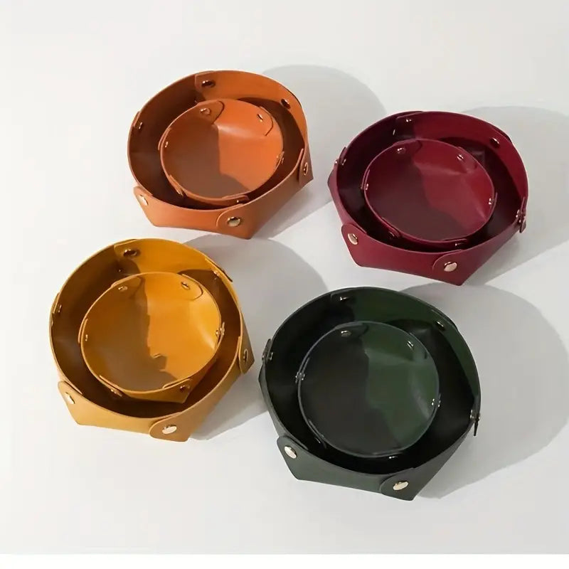 Detachable Catchall Tray for Keys and Jewelry, 8 Colors, S or L