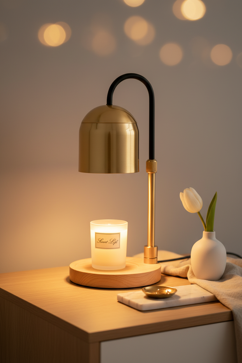 Brass Dome Candle Warmer Lamp – EVERVESTA Luxury