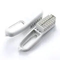 Self-Adhesive Suede Shoe Brush with Soft Bristles