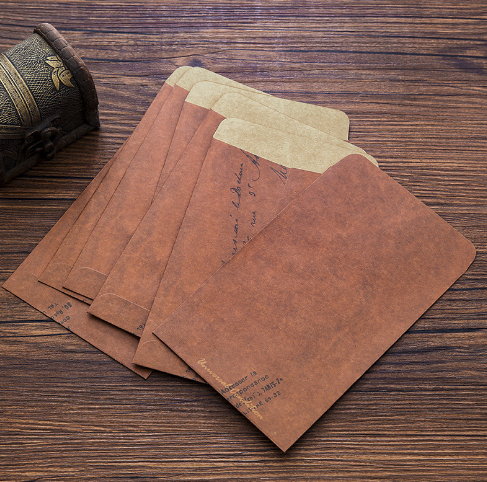 Vintage Kraft Paper Envelopes, with or without A5 Letter Paper
