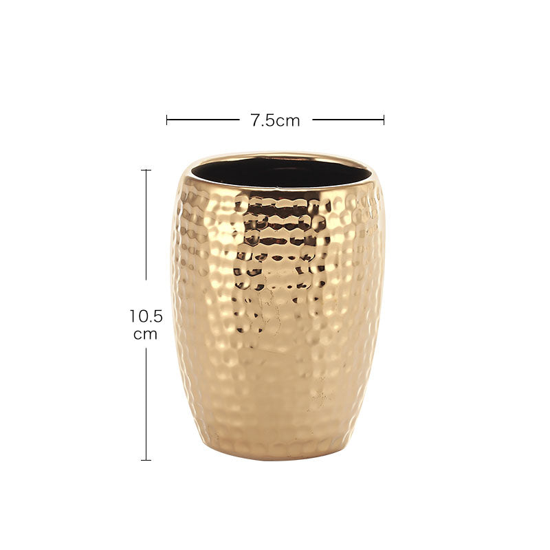 Ceramic Relief Bathroom Accessories, Sold Individually or as a Set