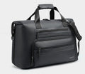 Men's Synthetic Leather Gym Bag with Embossed Finish