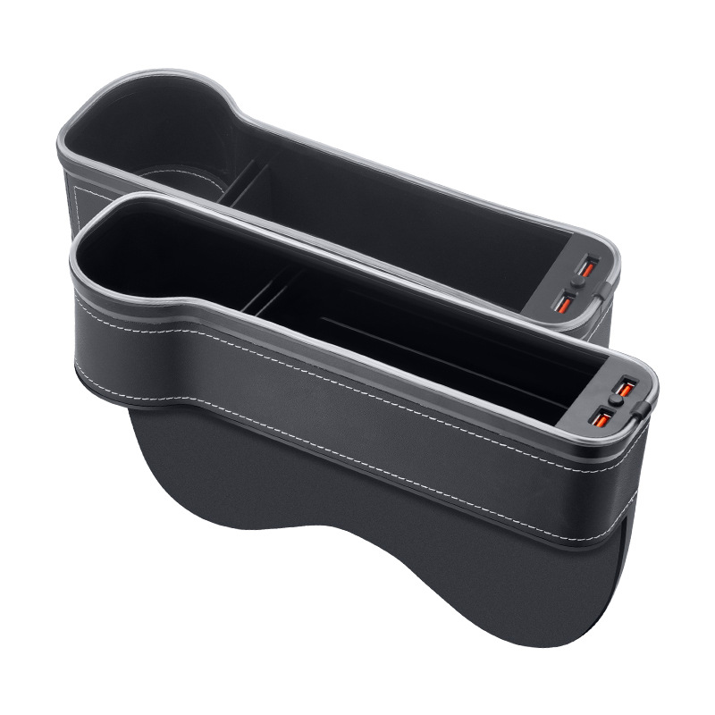 Car Seat Gap Organizer with USB Charging Port