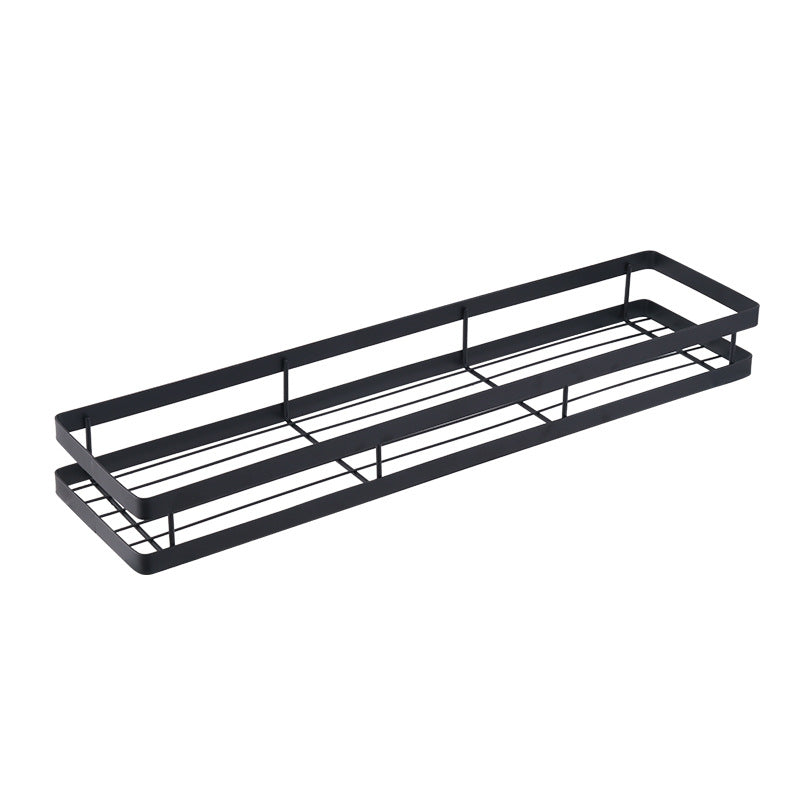 Wall-Mounted Carbon Steel Spice Rack Shelf, 30 to 50 cm