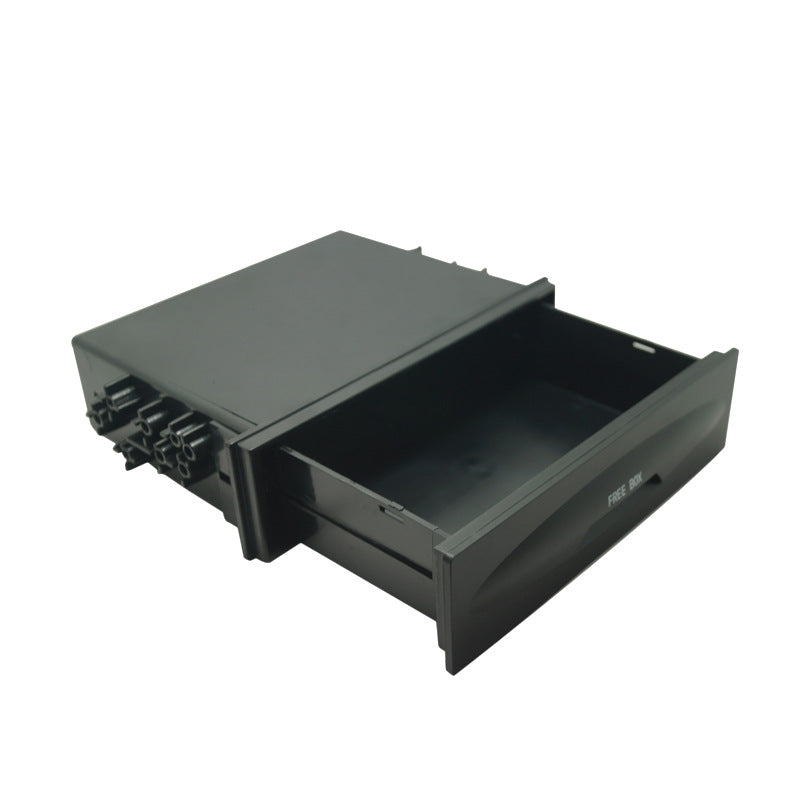 Car Dashboard Drawer Storage Box, Black