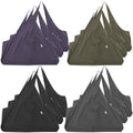 Yoga Mat Tote Bag with Side Pocket, Studio 12-Pack Variety Set