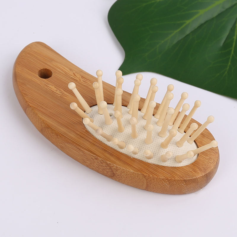 Bamboo Air Cushion Massage Comb, 10.5 x 4.5 cm