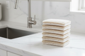 Cellulose Sponges Kitchen Sink Scene
