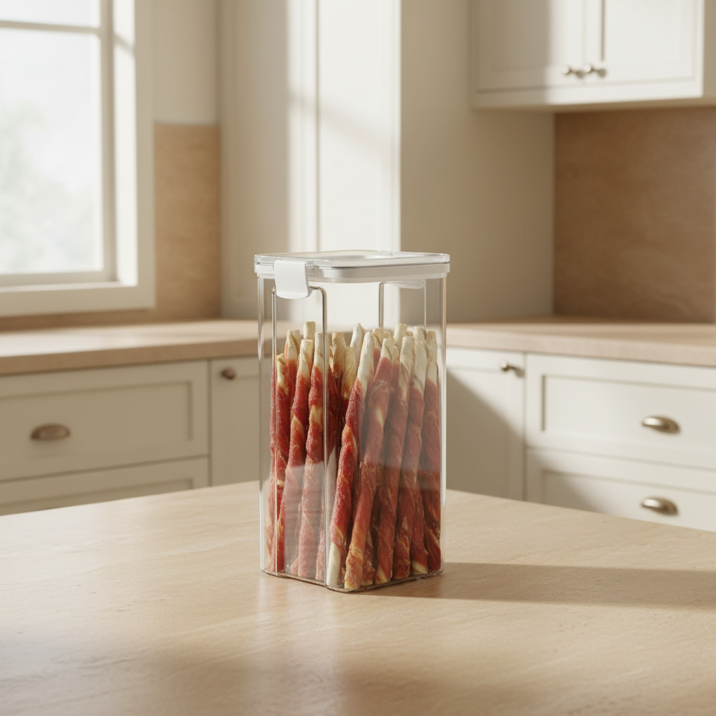 Clear Container Kitchen