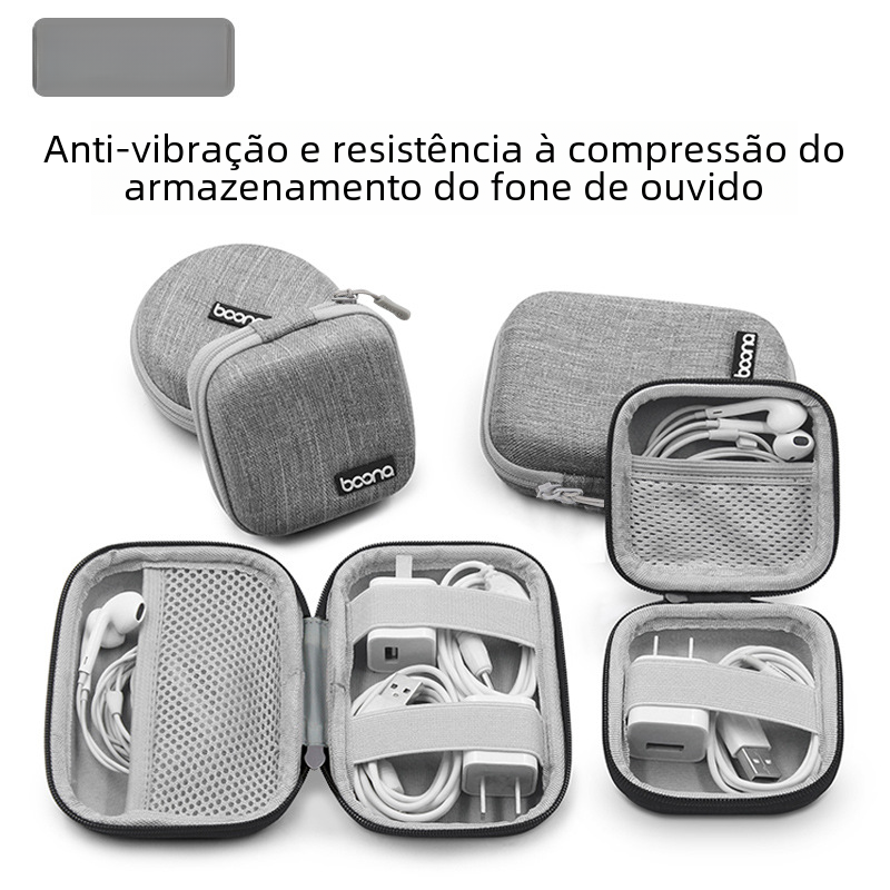 EVA Tech Organizer Case for Earphones, Chargers and USB Drives
