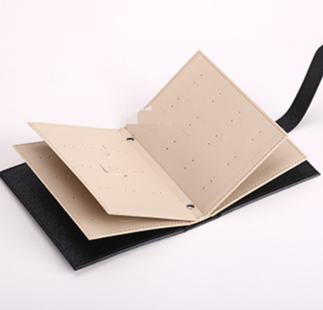 PU Leather Earring and Jewelry Box, 18.5 x 14 cm