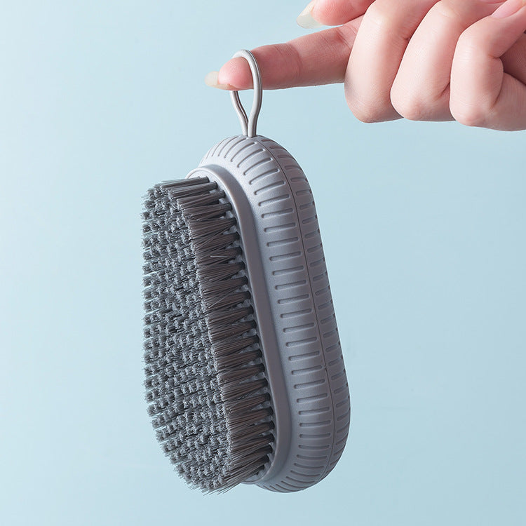 Soft Fine-Bristle Laundry and Shoe Cleaning Brush