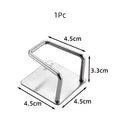 Compact Stainless Steel Kitchen Sponge Holder, Self-Adhesive