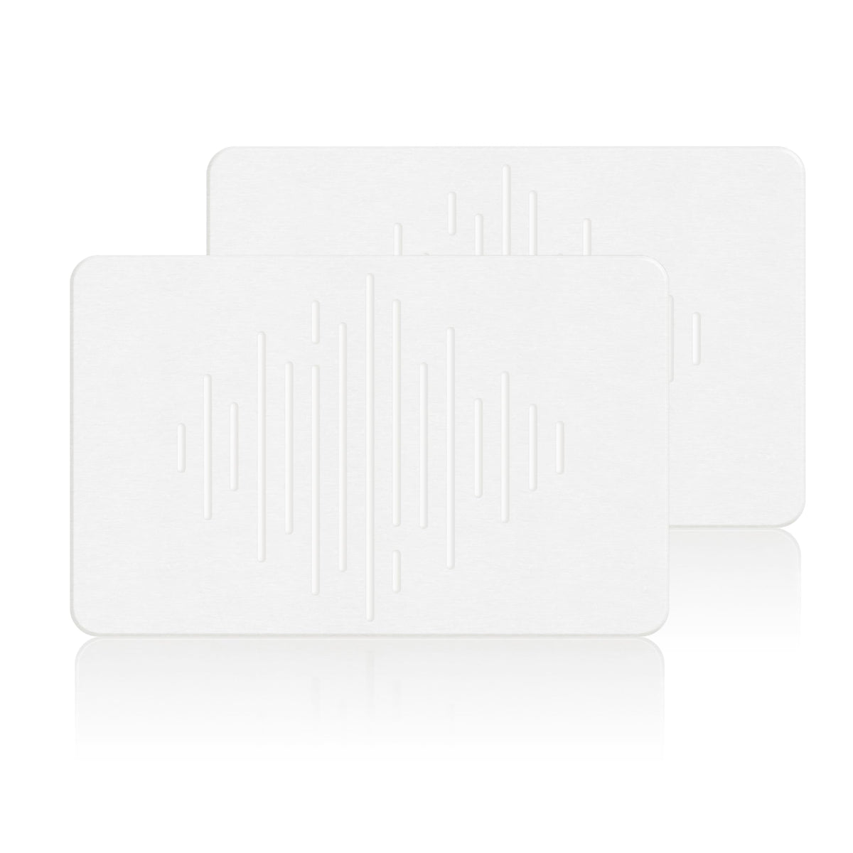 Diatomaceous Earth Stone Bath Mat, 31.5 x 19.7 in, 2 Pack