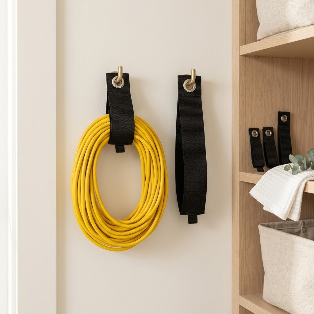 Hook-and-Loop Storage Straps for Cords and Hoses, 9-Pack