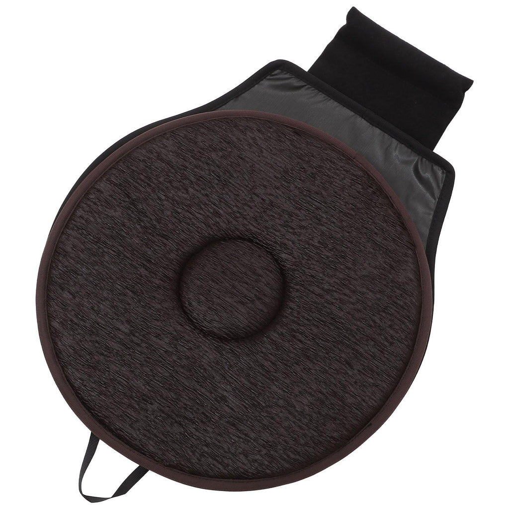 Ultra-Thin 360-Degree Swivel Seat Cushion, Coffee