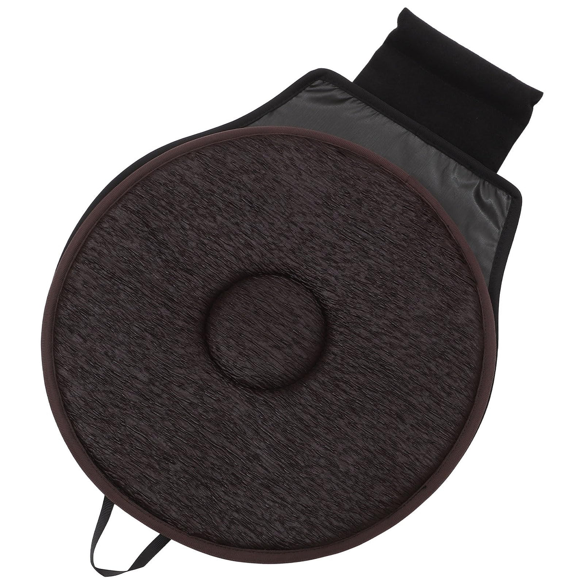 Ultra-Thin 360-Degree Swivel Seat Cushion, Coffee