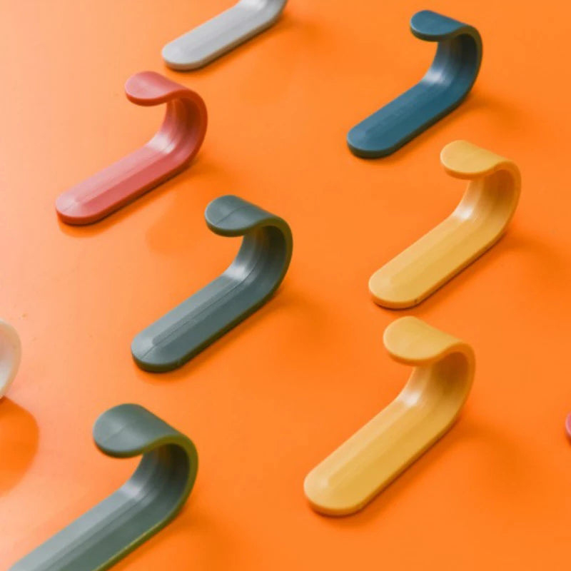 Self-Adhesive Towel Hook for Wall or Door, No Drilling