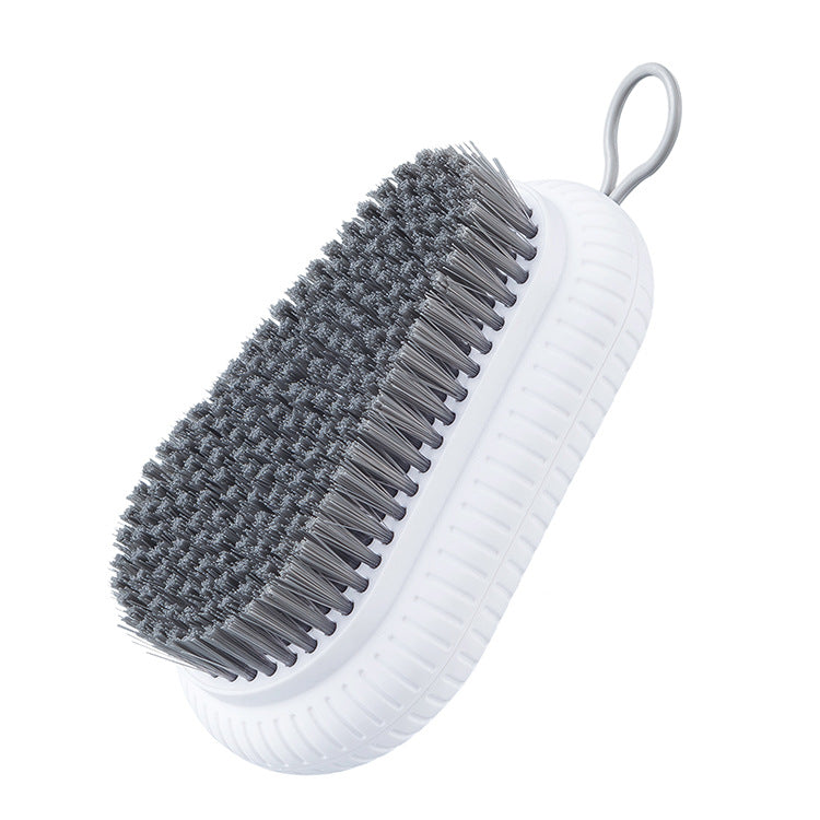 Soft Fine-Bristle Laundry and Shoe Cleaning Brush