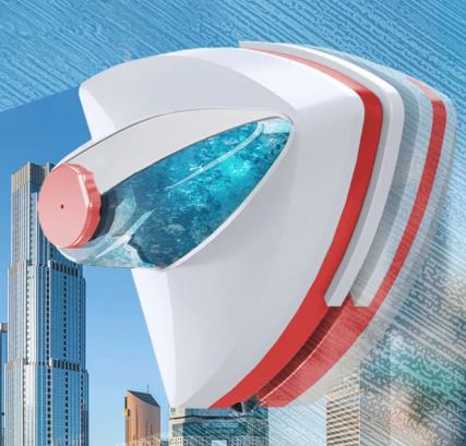 Double-Sided Magnetic Window Cleaner for Multiple Glass Thicknesses