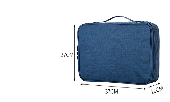 Polyester Travel Document Organizer Bag