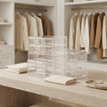 Clear Acrylic Drawer Organizer with 6, 9 or 12 Grids